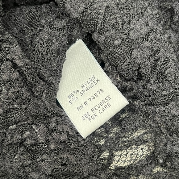 Cache Black Lace Top - Picture 8 of 11